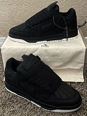 Peso Men’s Peso Tank Onyx Color Nubuck Leather   Shoes- Size 9.5